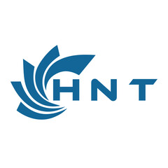 HNT letter design. HNT letter technology logo design on a white background. HNT Monogram logo design for an entrepreneur and business.