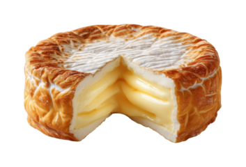 Savoring creamy cheese delight gourmet kitchen food, isolated on transparent background, png
