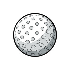 Creative Ice Hockey Stick Vector Style on White