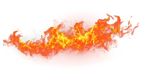 Blazing inferno with sparks and smoke, creating a realistic fire explosion scene full of danger