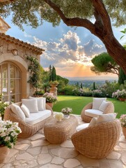 Back garden photo