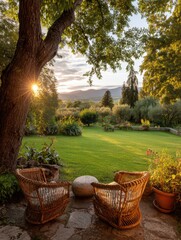Back garden photo