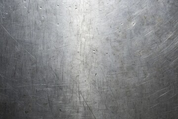 Obraz premium Grungy metal texture background with scratches and imperfections, ideal for adding a raw, industrial feel to designs and creative projects