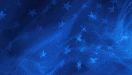 Abstract American Flag