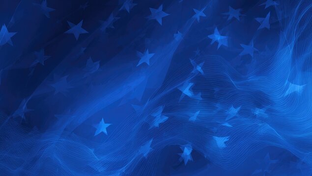 Abstract American Flag