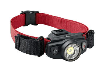 Illuminate your adventure headlamp gear for exploration nature product, isolated on transparent background, png