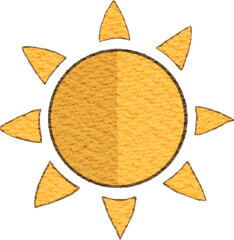 Watercolor illustration of objects on isolated background