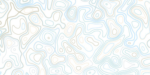 Abstract geometric topographic contour map background. 