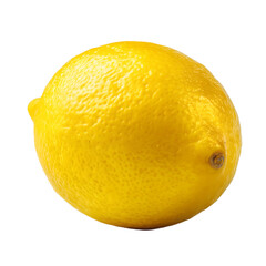whole lemon on transparent background