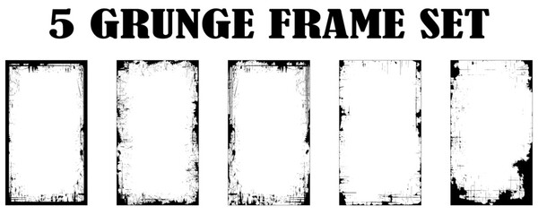 Grunge frame background