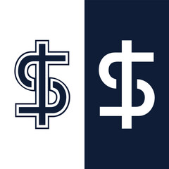 Obraz premium Dollar Sign Vector Icon Vectors and Stock Illustration.