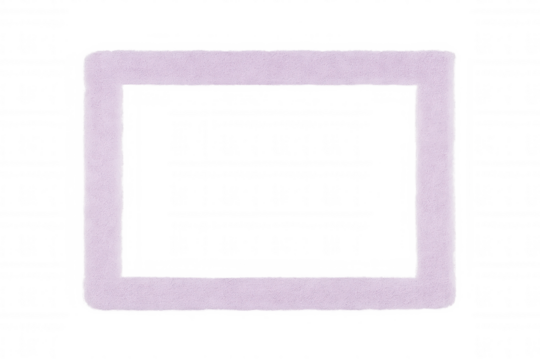 Soft, fluffy purple frame on a transparent background, creating a cozy and inviting space for text or images