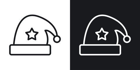 Sleeping Hat icon vector pictogram. UI. EPS10. - Vector