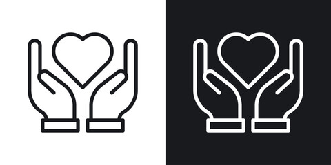 Obraz premium Selfcare icon vector pictogram. UI. EPS10. - Vector