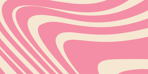 Psychedelic Swirl Carnival Pattern. Retro Waves, Swirl, Twirl Background. Abstract Groovy Texture.