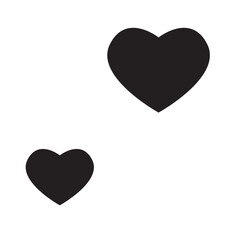 hearts cute simple minimalist hand drawing element