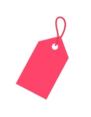 Red price tag icon