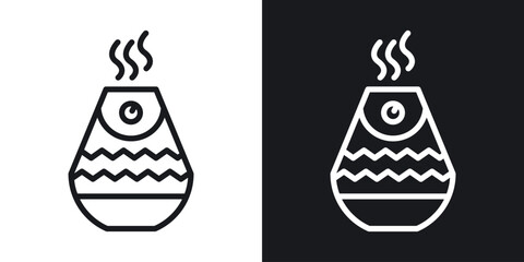 Humidifier icon vector pictogram. UI. EPS10. - Vector
