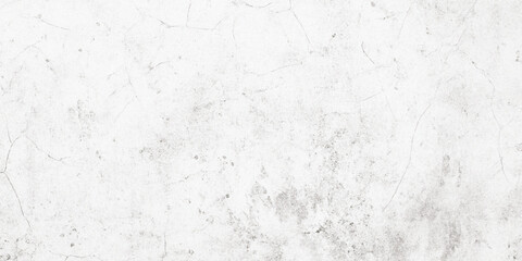 White old concrete wall grunge texture - wide pattern banner format background. Grunge gray texture of chips, cracks, scratches, Soft white grunge.