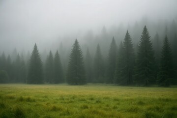 A Misty Forest in Repose