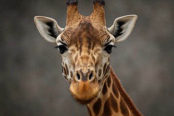 Fototapeta premium The Quiet Strength of a Giraffe