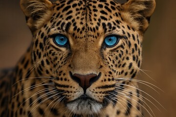 Fototapeta premium The Majestic Eye of a Royal Predator