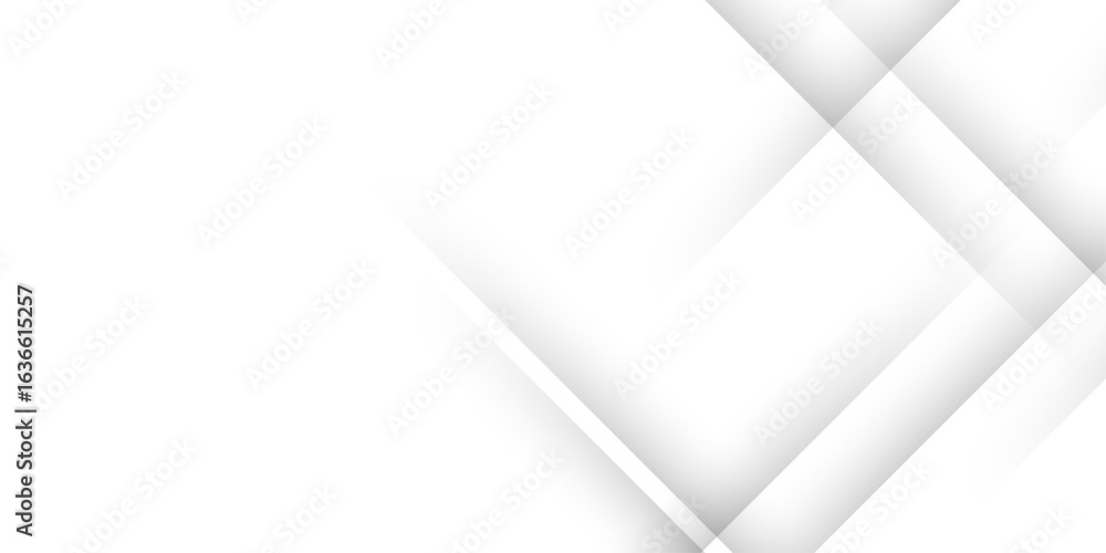 Poster white abstract background geometry shine and 3d layer element vector for presentation design. abstra