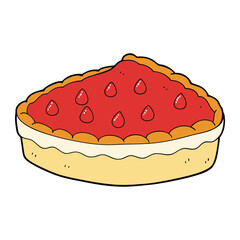 Golden flaky crust filled with sweet, juicy strawberries, topped with a glossy glaze—this strawberry pie is a perfect blend of fruity freshness and indulgent delight.
