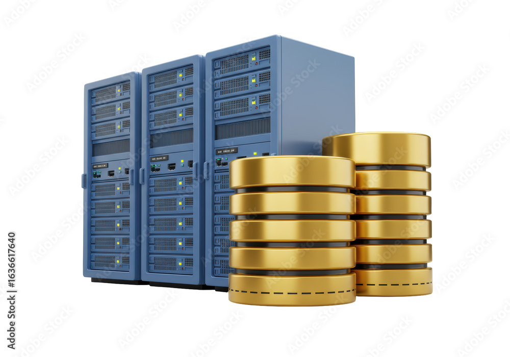 Poster isolated data servers with golden storage databases