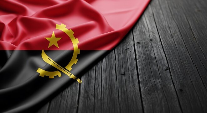 Angola flag national symbol country African republic