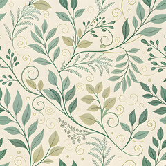 seamless floral background