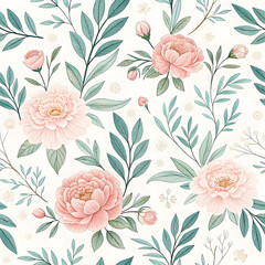 seamless floral background