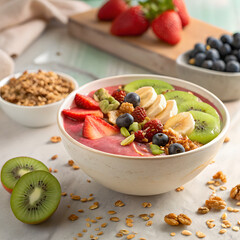 muesli with fruits