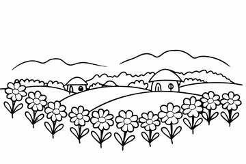 A Vector art in illustration of a white Background