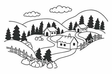 house in the forest