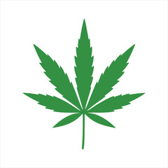cannabis leaf vector illustration