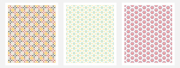 seamless pattern background for design. Colorful background