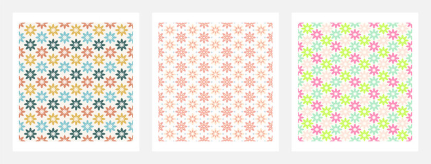 seamless pattern background for design. Colorful background
