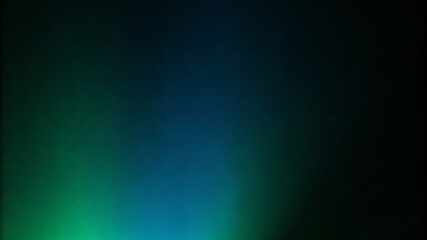 Obraz premium Dark green and blue grainy gradient background abstract