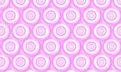 seamless pattern with pink circles