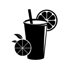 vector illustration of a cocktail