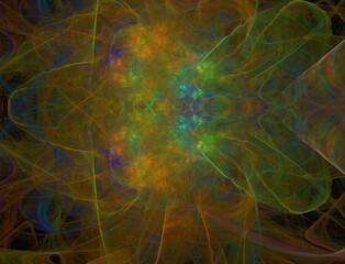 Imaginatory fractal abstract background Image