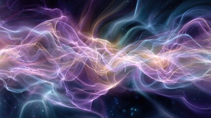 Obraz premium Abstract swirling colors background