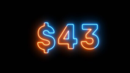 43 -dollar illustration number.