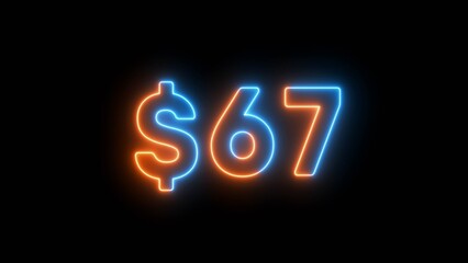 67 -dollar illustration number.