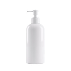 Minimalist White Pump Bottle &ndash; Symbol of Hygiene, Simplicity, and Modern Skincare Design