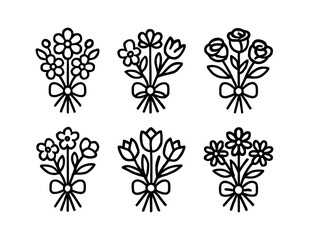 Minimal Flower Icons