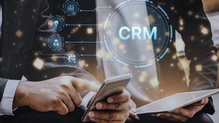 CRM platforms improve customer relationships through data analysis, CRM communication tools, and...