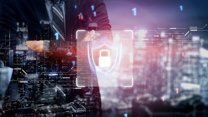 Cyber security protection and cyber security strategies against cyber threats, system hacks,...