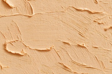 Textured impasto brushwork revealing layered beige oil paint, generating dimensional artistic background with expressive painting technique